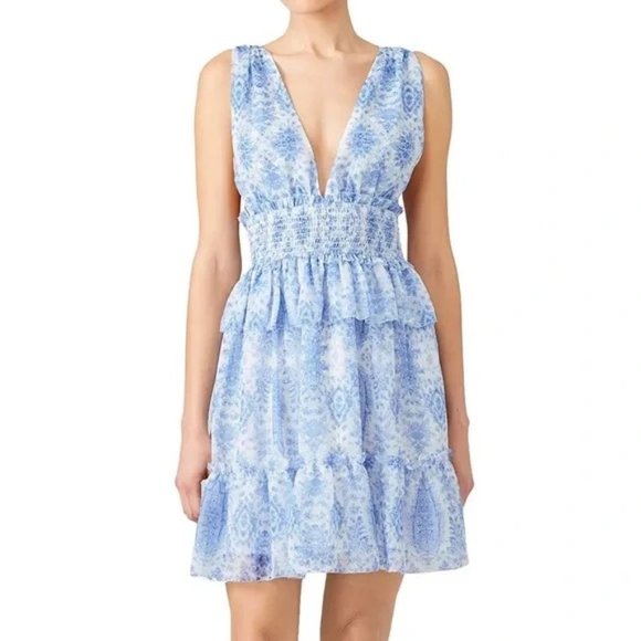 Saylor Ruffle Dress - Size Medium - Picture 2 of 10